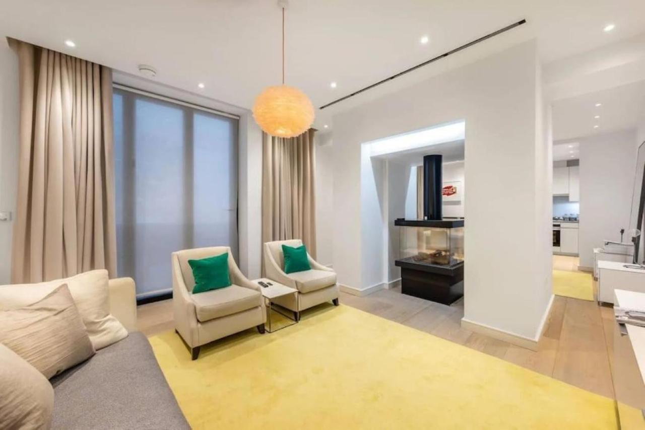 Posh 3 Bedroom Flat With Terrace And Indoor Fireplace In Mayfair, Near Hyde Park London Kültér fotó