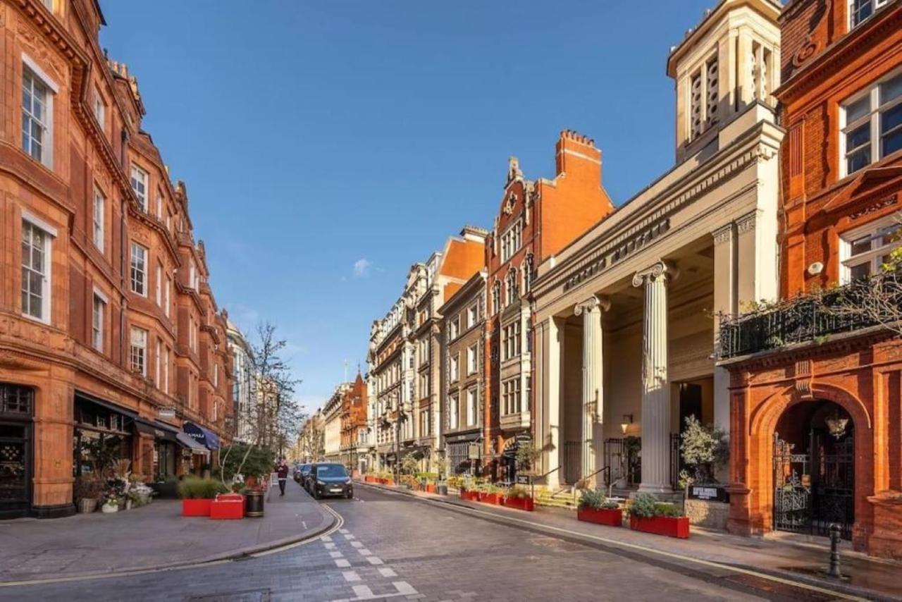 Posh 3 Bedroom Flat With Terrace And Indoor Fireplace In Mayfair, Near Hyde Park London Kültér fotó